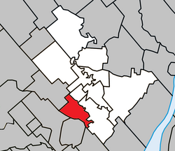 Crabtree Quebec location diagram